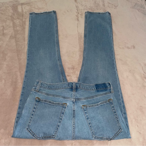 Abercrombie & fitch the ‘90s slim straight ultra high rise W32/14R/L31 - Picture 3 of 13